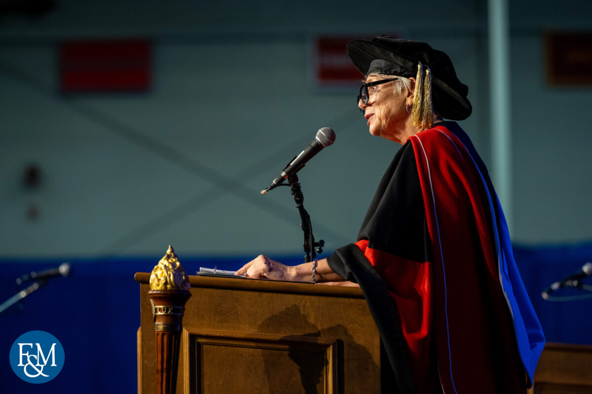 Franklin & Marshall College Commencement, Barbara Altmann